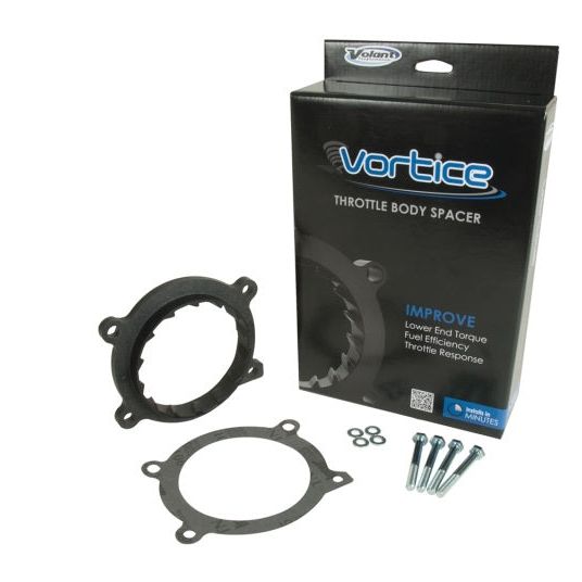 Volant 10-13 Chevrolet Camaro SS 6.2 V8 Vortice Throttle Body Spacer-Throttle Body Spacers-Volant-VOL725062-SMINKpower Performance Parts