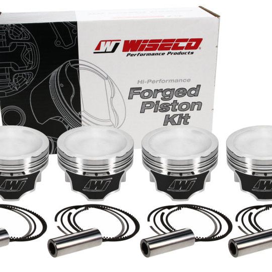 Wiseco Mazda Speed 3 Dished -13.3cc 9.5:1 Piston Shelf Stock Kit-Piston Sets - Forged - 4cyl-Wiseco-WISK640M88-SMINKpower Performance Parts