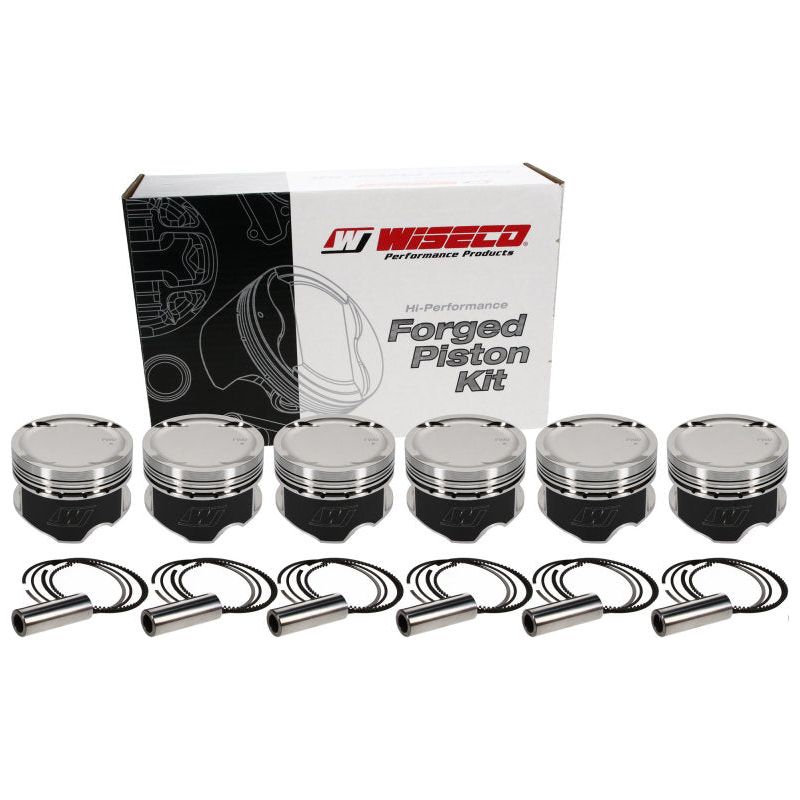 Wiseco Nissan VG30 Turbo -9cc 1.260 X 87.5 Piston Shelf Stock Kit-Piston Sets - Forged - 6cyl-Wiseco-WISK549M875AP-SMINKpower Performance Parts