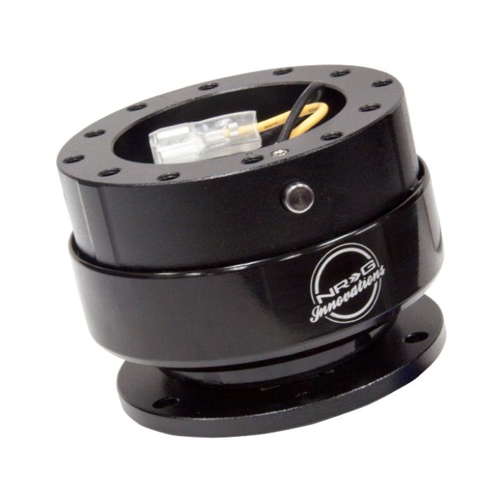 NRG Quick Release Gen 2.0 - Black Body / Black Ring-Quick Release Adapters-NRG-NRGSRK-200BK-SMINKpower Performance Parts