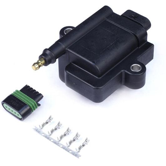 Haltech High Output IGN-1A Inductive Coil w/Built-In Ignitor (Incl Plug & Pins)-Ignition Coils-Haltech-HALHT-020114-SMINKpower Performance Parts