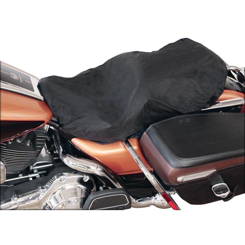 Mustang Harley Rain Covers Standard - Black-Seat Covers-Mustang Motorcycle-MMP77598-SMINKpower Performance Parts