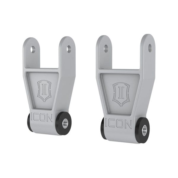 ICON 10-23 Ford F-Series Billet 1in Lowering Shackle Kit-Shackle Kits-ICON-ICO91001-SMINKpower Performance Parts