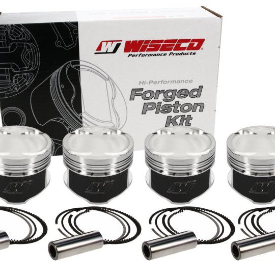 Wiseco Mits Turbo DISH -10cc 1.378 X 86.0 Piston Shelf Stock Kit-Piston Sets - Forged - 4cyl-Wiseco-WISK597M86-SMINKpower Performance Parts