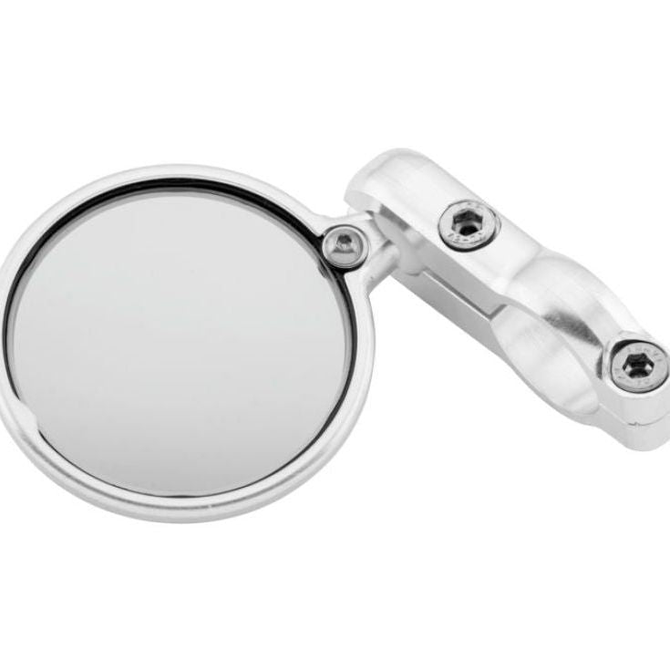 CRG Blindsight 2 in. Round Bar-End Mirror - Silver-Side Mirrors-CRG Constructors-CRGBS-201-SMINKpower Performance Parts