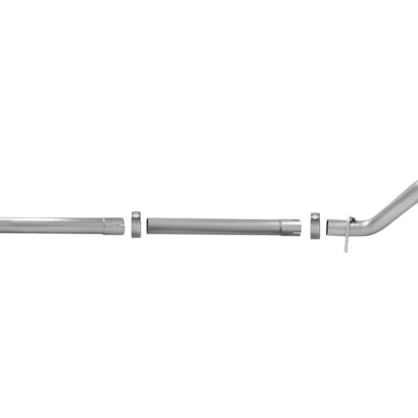 aFe MACH Force-Xp 2-1/2in 409 Stainless Steel Mid-Pipe w/Resonator Delete 18+ Jeep Wrangler JL 3.6L-X Pipes-aFe-AFE49-48077-SMINKpower Performance Parts