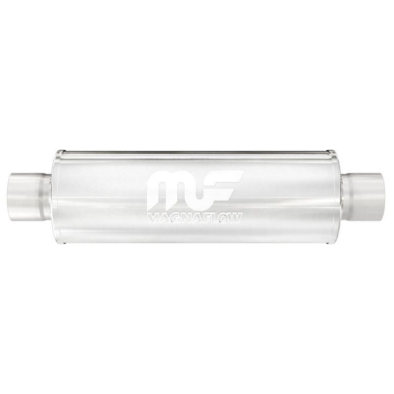 MagnaFlow Muffler Mag SS 14X4X4 2.25X2.25 C/C-Muffler-Magnaflow-MAG10415-SMINKpower Performance Parts