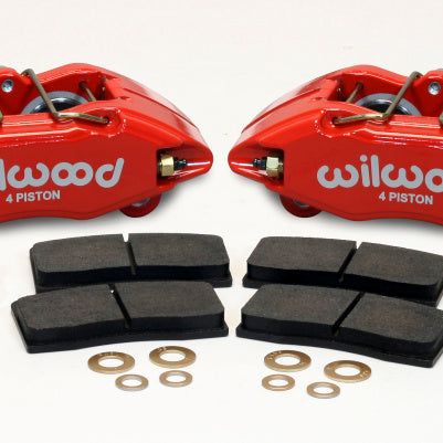 Wilwood DPHA Front Caliper & Pad Kit Red Honda / Acura w/ 262mm OE Rotor-Big Brake Kits-Wilwood-WIL140-13029-R-SMINKpower Performance Parts