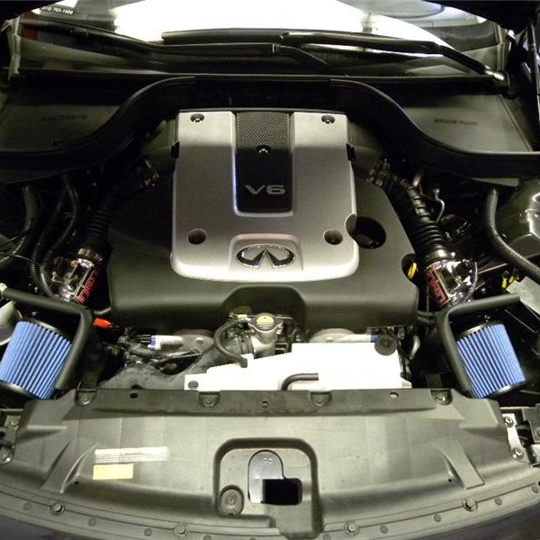 Injen 12 Infiniti G25 2.5L V6 Dual Polished Short Ram Intake w/ MR Technology
