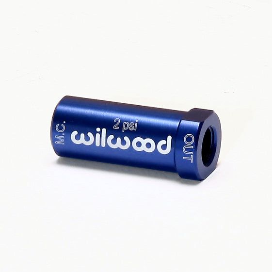 Wilwood Residual Pressure Valve - New Style - 2# / Blue-Brake Hardware-Wilwood-WIL260-13706-SMINKpower Performance Parts