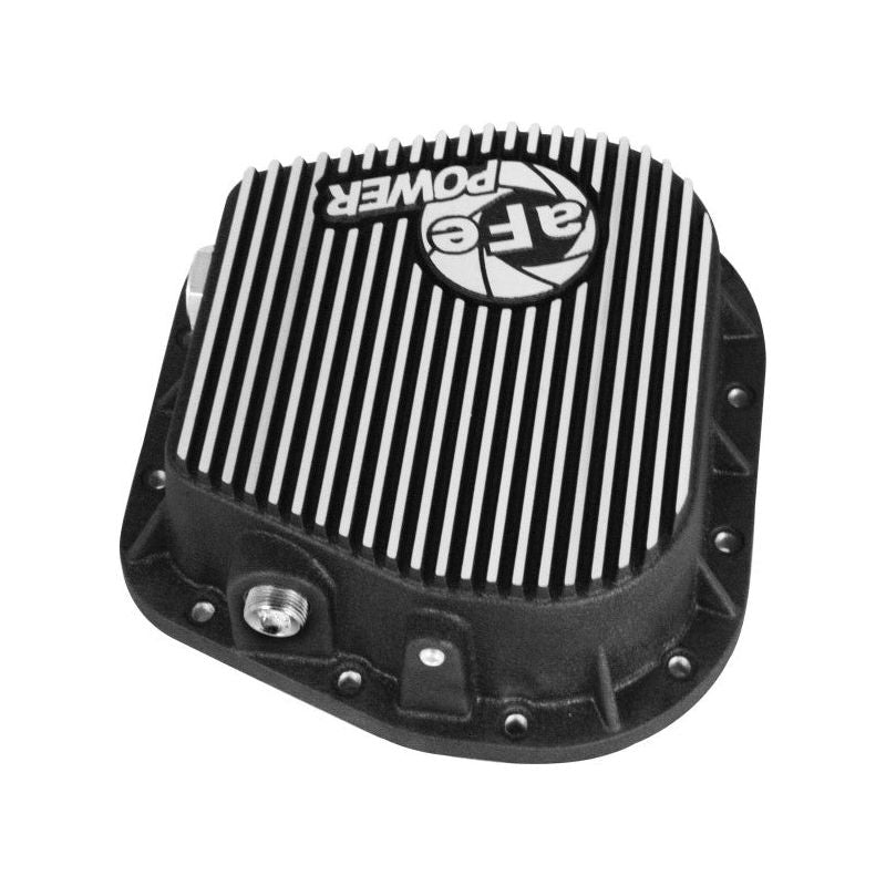 aFe Power Rear Diff Cover (Machined) 12 Bolt 9.75in 97-16 Ford F-150 w/ Gear Oil 4 QT-Diff Covers-aFe-AFE46-70152-WL-SMINKpower Performance Parts