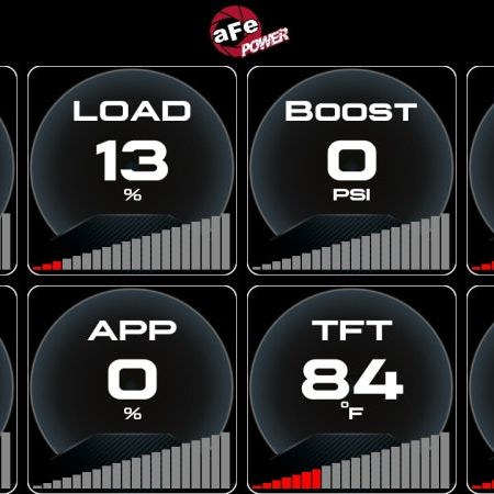 aFe AGD Advanced Gauge Display Digital 5.5in Monitor 08-18 Dodge/RAM/Ford/GM Diesel Trucks-Gauges-aFe-AFE77-91001-SMINKpower Performance Parts