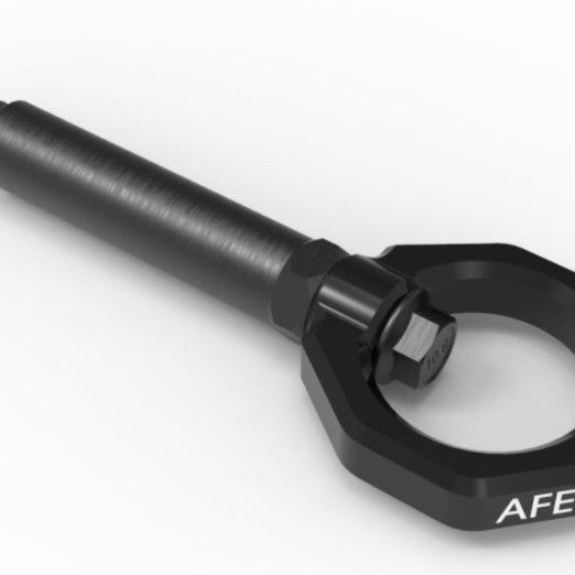 aFe Control Rear Tow Hook Black BMW F-Chassis 2/3/4/M-Other Body Components-aFe-AFE450-502002-B-SMINKpower Performance Parts
