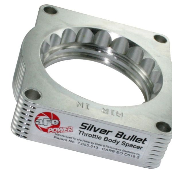 aFe Silver Bullet Throttle Body Spacers TBS Ford F-150 04-10 V8-5.4L-Throttle Body Spacers-aFe-AFE46-33002-SMINKpower Performance Parts
