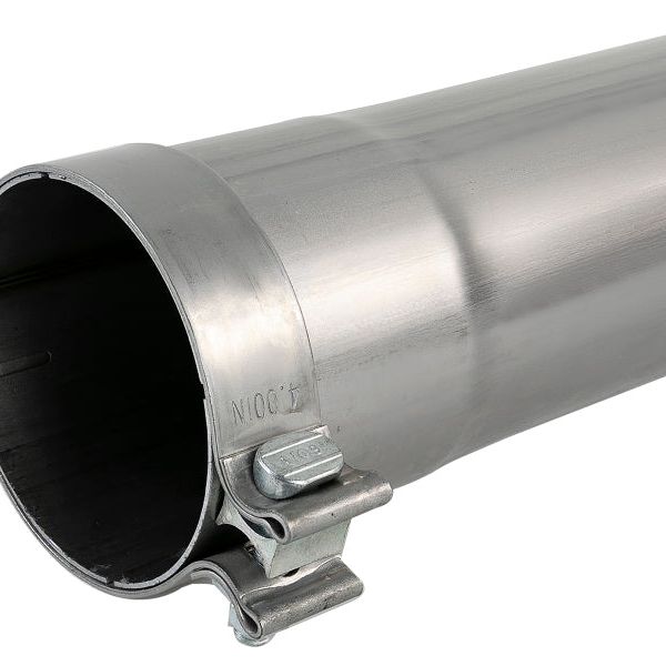 aFe SATURN 4S 409 Stainless Steel Muffler Delete Pipe-Turbo Back-aFe-AFE49M00039-SMINKpower Performance Parts