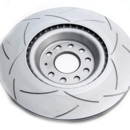 DBA 15-19 Volkswagen Golf R Front T2 Slotted Street Series Rotor-Brake Rotors - Slotted-DBA-DBA2830S-SMINKpower Performance Parts