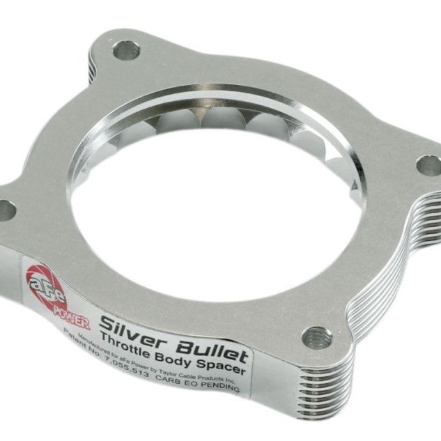 aFe Silver Bullet Throttle Body Spacer 04-12 GM Colorado/Canyon L5 3.5L/3.7L-Throttle Body Spacers-aFe-AFE46-34018-SMINKpower Performance Parts