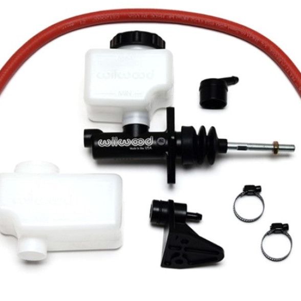 Wilwood Short Remote M/C Kit 3/4in Bore 3/8in-24 Banjo Outlet-Brake Master Cylinder-Wilwood-WIL260-13619-SMINKpower Performance Parts