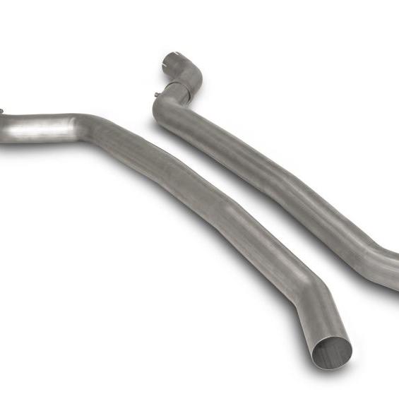 Remus 2021+ BMW M3 (G80)/M4 (G82) Non-Resonated Front Section Pipes-Connecting Pipes-Remus-RMS081021 1200-SMINKpower Performance Parts