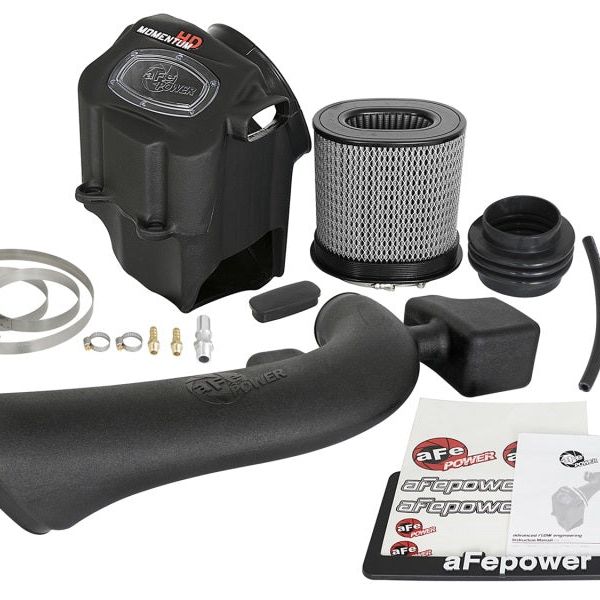 aFe Momentum GT Pro DRY S Cold Air Intake System 2017 Ford Superduty V8-6.2L-Air Filters - Universal Fit-aFe-AFE51-73116-SMINKpower Performance Parts