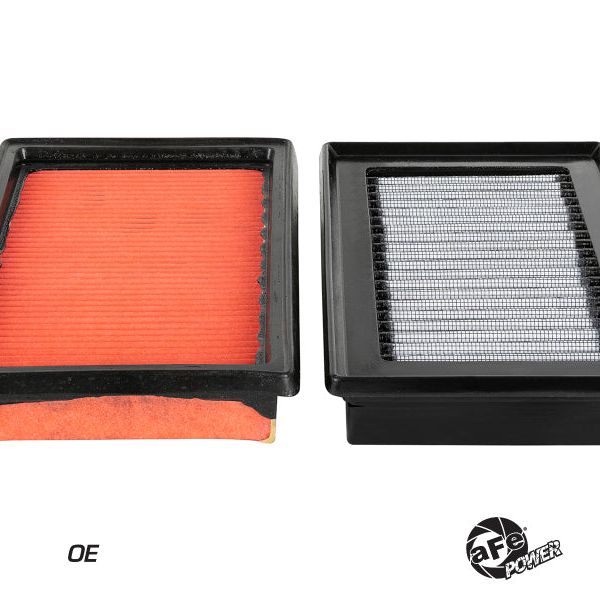 aFe Magnum FLOW Pro DRY S OE Replacement Filter (Pair) 14-19 Infiniti Q50 V6 3.5L/3.7L-Air Filters - Universal Fit-aFe-AFE31-10273-MA-SMINKpower Performance Parts