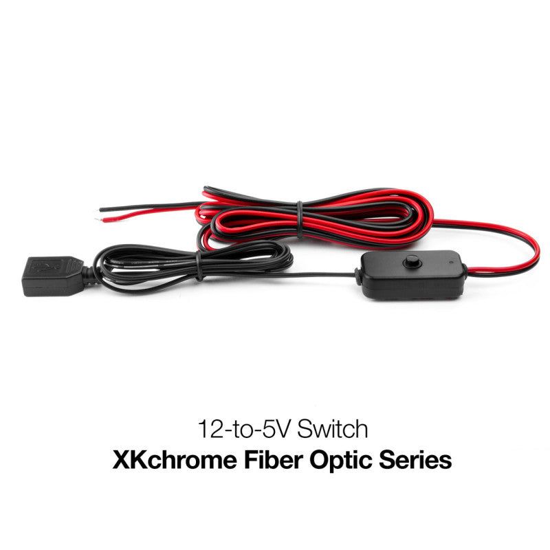 XK Glow 12V to 5V Switch for Fiber Optic Kits - SMINKpower Performance Parts XKGXK-FO-12-TO-5 XKGLOW