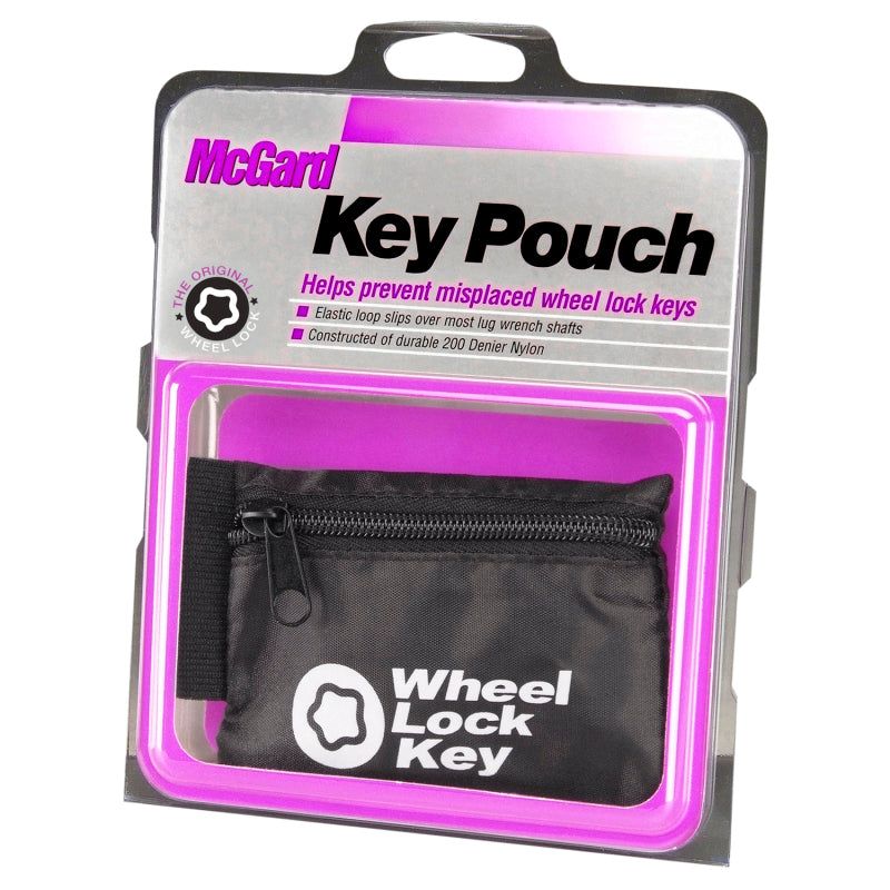 McGard Wheel Key Lock Storage Pouch - Black-Wheel Accessories-McGard-MCG70007-SMINKpower Performance Parts