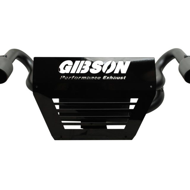 Gibson 2014 Polaris RZR XP 1000 EPS Base 2.25in Dual Exhaust - Black Ceramic-Powersports Exhausts-Gibson-GIB98015-SMINKpower Performance Parts