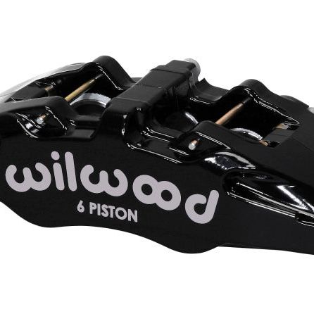 Wilwood Caliper-Forged Dynapro 6 5.25in Mount-L/H 1.62/1.38in/1.38in Pistons .38in Disc-Brake Calipers - Perf-Wilwood-WIL120-13431-BK-SMINKpower Performance Parts