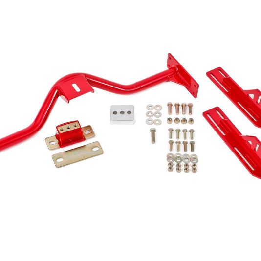 BMR 67-69 1st Gen F-Body Transmission Conversion Crossmember T56/TR6060/TH400/4L80E - Red-Crossmembers-BMR Suspension-BMRTCC005R-SMINKpower Performance Parts