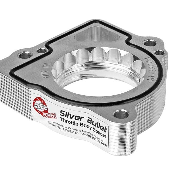aFe Silver Bullet Throttle Body Spacers TBS Dodge Ram 1500 03-07 V8-4.7L-Throttle Body Spacers-aFe-AFE46-32004-SMINKpower Performance Parts
