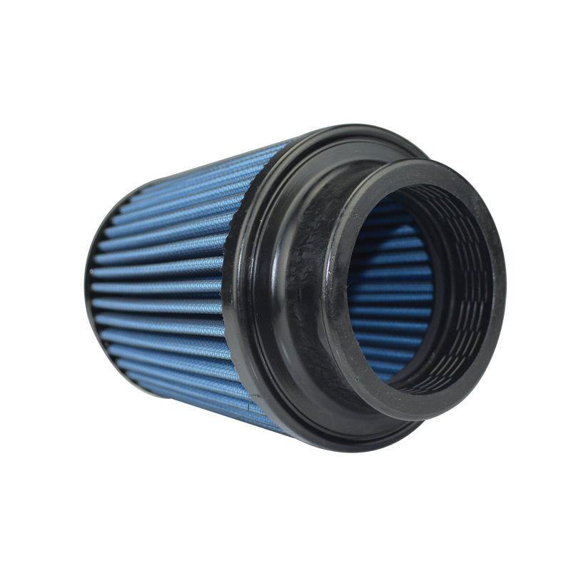 Injen AMSOIL Replacement Nanofiber Dry Air FIlter 2.75 Flange Diameter/ 4.5 Base/ 5.5 Tall/ 50 Pleat-Air Filters - Drop In-Injen-INJX-1024-BB-SMINKpower Performance Parts