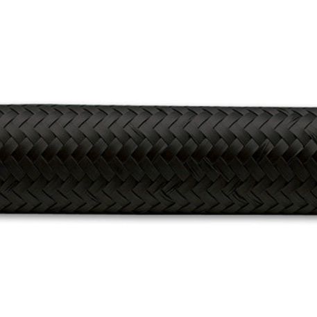 Vibrant -10 AN Black Nylon Braided Flex Hose .56in ID (50 foot roll)-Hoses-Vibrant-VIB12000-SMINKpower Performance Parts