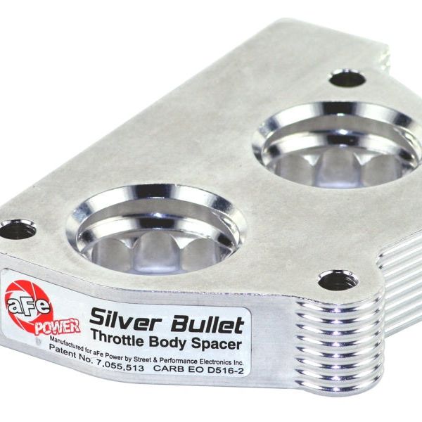 aFe Silver Bullet Throttle Body Spacers TBS GM C/K 1500/2500/3500 87-95 V6-4.3L V8-5.0/5.7L