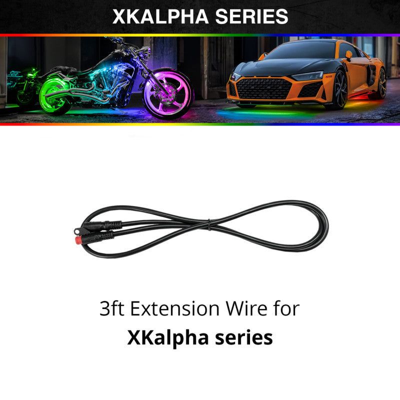 XK Glow 5pin Extension Wire Xkalpha - 12 Ft - SMINKpower Performance Parts XKGAP-WIRE-12FT XKGLOW