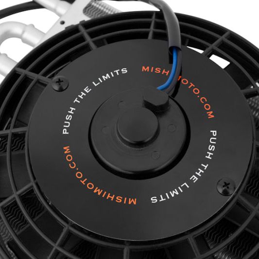 Mishimoto Heavy Duty Transmission Cooler w/ Electric Fan-Oil Coolers-Mishimoto-MISMMOC-F-SMINKpower Performance Parts