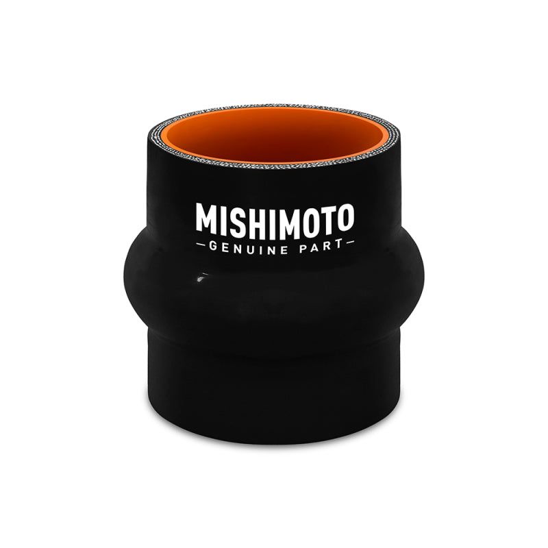 Mishimoto 4in. Hump Hose Silicone Coupler - Black-Silicone Couplers & Hoses-Mishimoto-MISMMCP-4HPBK-SMINKpower Performance Parts