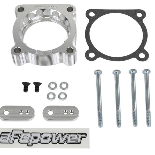 aFe Silver Bullet Throttle Body Spacers TBS Toyota Tacoma 05-11 V6-4.0L-Throttle Body Spacers-aFe-AFE46-38002-SMINKpower Performance Parts