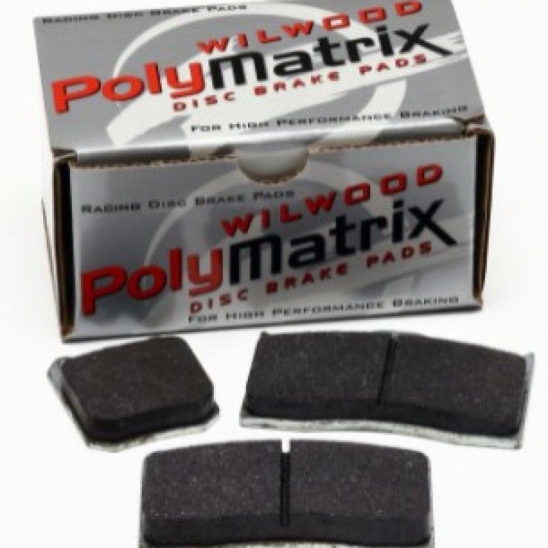 Wilwood PolyMatrix Pad Set - 6812 E DLS DLS Floater DPS 3 Hole-Brake Pads - Performance-Wilwood-WIL15E-9820K-SMINKpower Performance Parts