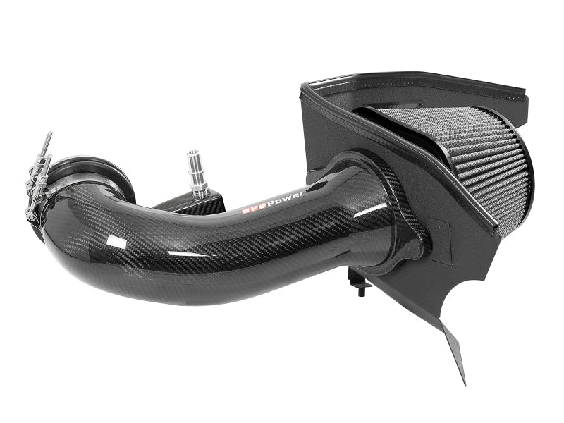 aFe 19-21 GM Trucks 5.3L/6.2L Track Series Carbon Fiber Cold Air Intake System W/ Pro Dry S Filters-Cold Air Intakes-aFe-AFE57-10015D-SMINKpower Performance Parts