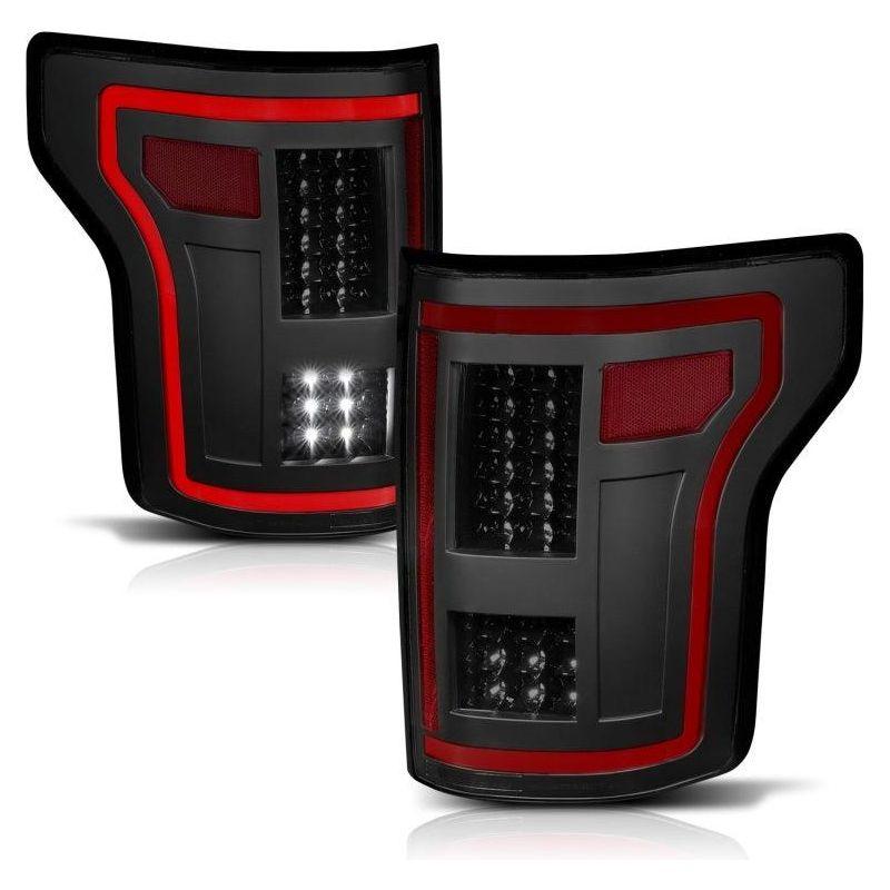 ANZO 15-17 Ford F-150 LED Taillights - Smoke - SMINKpower Performance Parts ANZ311294 ANZO