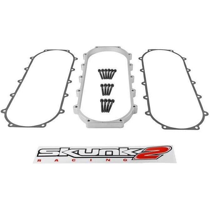 Skunk2 Ultra Series Honda/Acura Silver RACE Intake Manifold 1 Liter Spacer (Inc Gasket & Hardware) - SMINKpower Performance Parts SKK907-05-9001 Skunk2 Racing