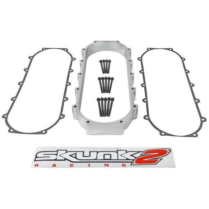 Skunk2 Ultra Series Honda/Acura Silver RACE Intake Manifold 2 Liter Spacer (Inc Gasket & Hardware) - SMINKpower Performance Parts SKK907-05-9002 Skunk2 Racing