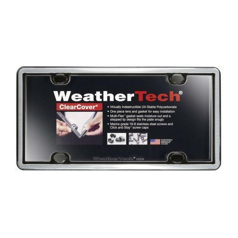 WeatherTech ClearCover Frame Kit - Brushed Stainless - SMINKpower Performance Parts WET60027 WeatherTech