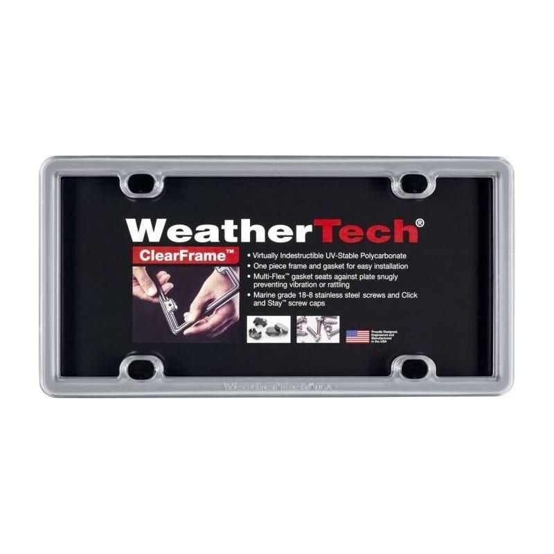 WeatherTech Stainless Steel Universal License Plate Frame - SMINKpower Performance Parts WET8ALPSS1 WeatherTech