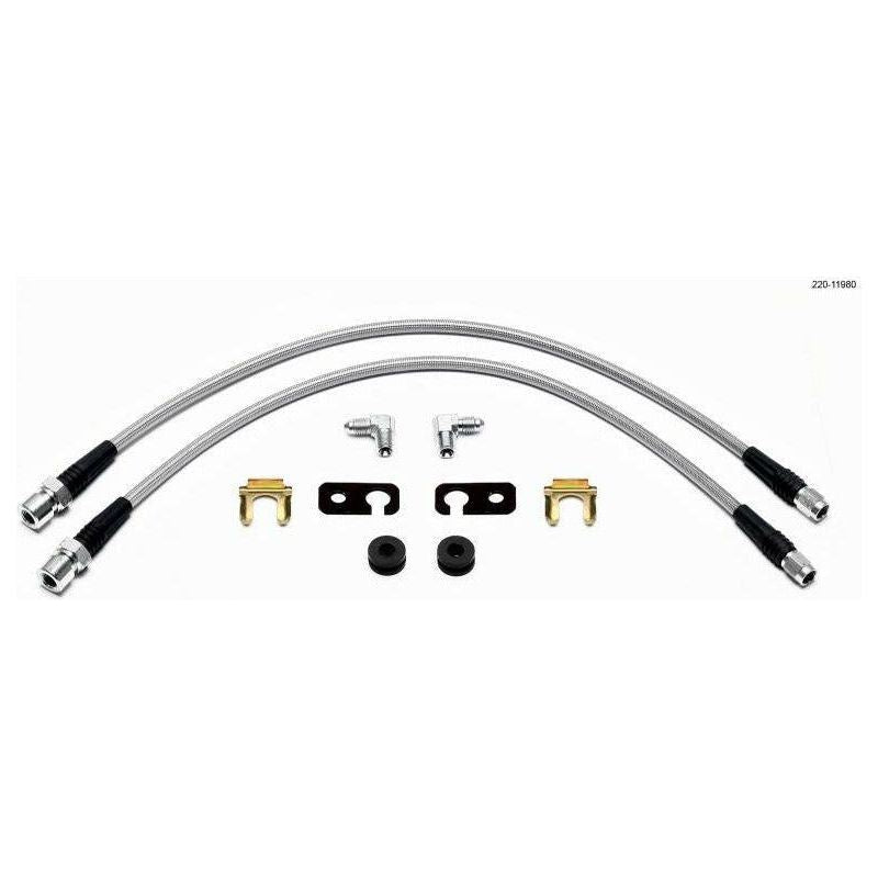 Wilwood Flexline Kit Civic 2006-up Front - SMINKpower Performance Parts WIL220-11980 Wilwood