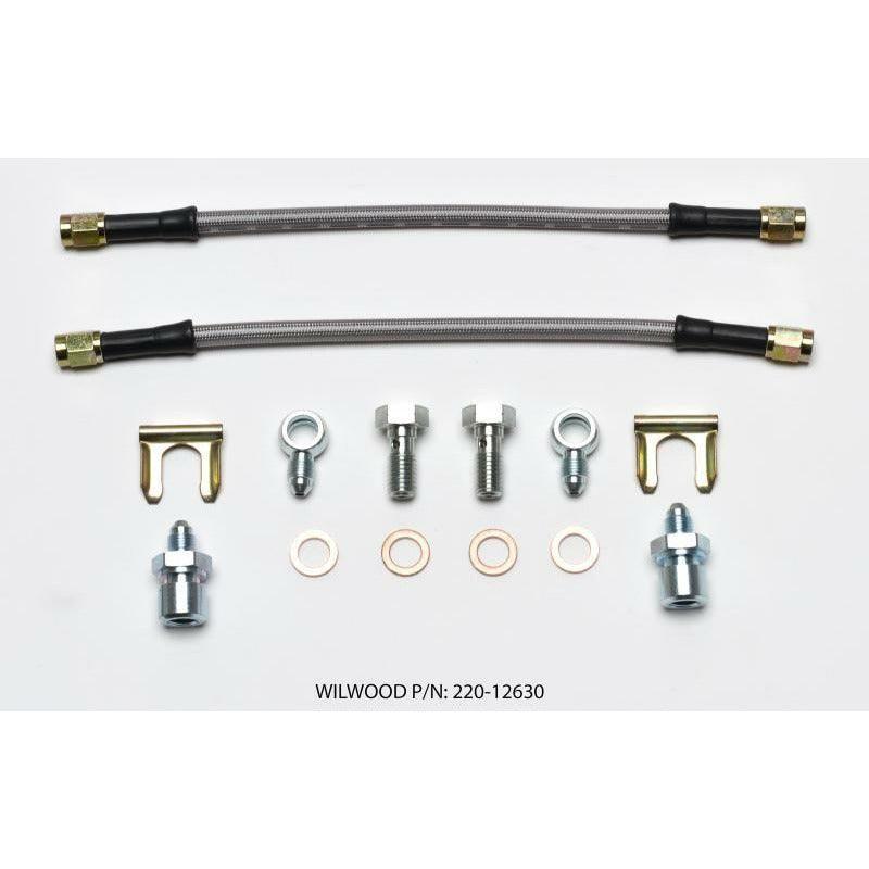 Wilwood Flexline Kit D52 Caliper 10in w/ Banjo 10mm -3/8-24 Chassis - SMINKpower Performance Parts WIL220-12630 Wilwood
