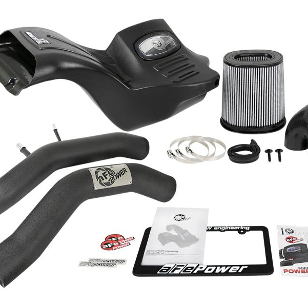 aFe Momentum XP Pro DRY S Cold Air Intake System w/ Black Aluminum Intake Tubes-Air Filters - Universal Fit-aFe-AFE50-30024D-SMINKpower Performance Parts