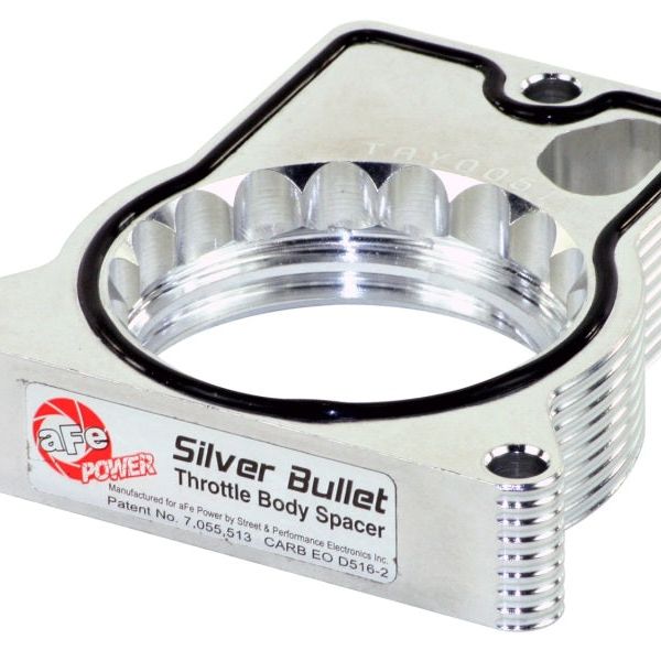 aFe Silver Bullet Throttle Body Spacers TBS GM C/K 1500/2500/3500 96-00 V8-5.0L 5.7L-Throttle Body Spacers-aFe-AFE46-34005-SMINKpower Performance Parts