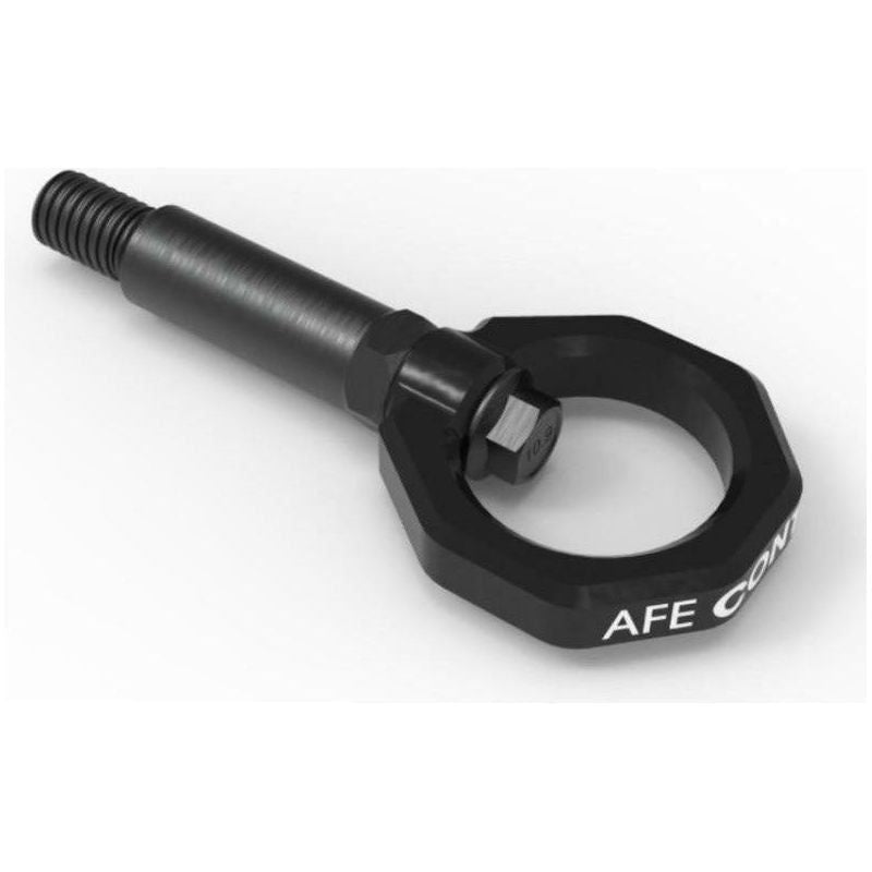 aFe Control Front Tow Hook Black 20-21 Toyota GR Supra (A90) - SMINKpower Performance Parts AFE450-721001-B aFe